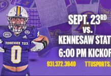 Student Admittance for the Football game on 9/23 vs. Kennesaw State