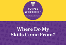 Purple Career Readiness Workshop on September 26: Where Do My Skills Come From
