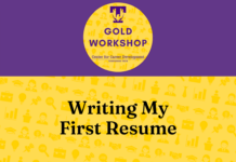Gold Career Readiness Workshop on September 28