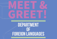 Come to the Foreign Language Department’s Meet & Greet