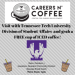 Careers ‘N Coffee with TN Tech Division of Student Affairs