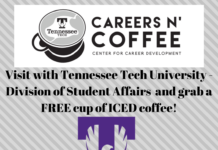 Careers ‘N Coffee with TN Tech Division of Student Affairs