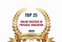 Exercise Science’s online M.A. in Physical Education Ranked in Top 25 Nationally