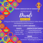 “DIWALI NIGHT 2023” On 4th, November 2023 @ Memorial Gym, Tennessee Tech