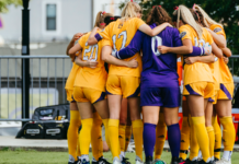 Tech Soccer Hosts UT Martin