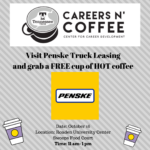 October 16 Careers n’ Coffee with Penske Truck Leasing