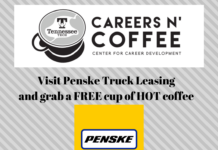 October 16 Careers n’ Coffee with Penske Truck Leasing