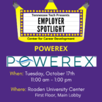 Employer Spotlight with POWEREX on October 17