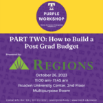Purple Career Readiness PART TWO Workshop on October 26
