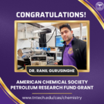 Gurusinghe Receives ACS Petroleum Research Fund Grant