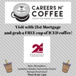 November 1 Careers n’ Coffee with 21st Mortgage Corporation