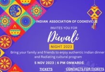 “DIWALI NIGHT 2023” On 5th, November 2023 @ RUC Room No.282, @ 6.00pm