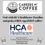 November 6 Careers n’ Coffee with HCA Healthcare-Parallon