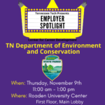 Employer Spotlight with TN Department of Environment and Conservation/State Park