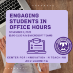 Engaging Students in Office Hours