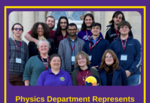 Physics Department Represents Tennessee Tech at Physics Conference