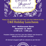 Clerical and Support Holiday Luncheon