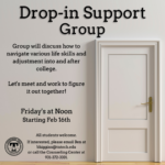 Counseling Center Drop-In Group Starting Feb 16th