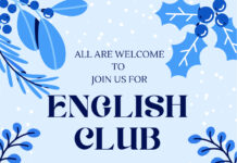 First English Club Meeting of the Semester