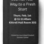 Journal Your Way to a Fresh Start with the Launchpad Student Success Center