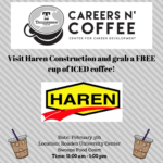 Careers ‘N Coffee w Haren Construction on February 5