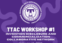 TTAC Workshop 1: Invention Disclosure & Commercialization Collaborative Network