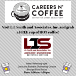 Careers ‘N Coffee with L. I. Smith & Associates, Inc. on February 19