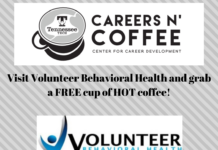 Careers ‘N Coffee with Volunteer Behavioral Health on February 21