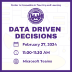 CITL: Data Driven Decisions
