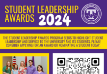 Student Leadership awards – Apply or Nominate Today