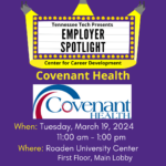 Employer Spotlight with Covenant Health on March 19!