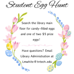 Library Egg Hunt on March 26!