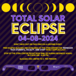 Free Eclipse Glasses Distribution at the Oakley STEM Center for Tennessee Tech