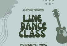 Line Dance Class on March 25th!