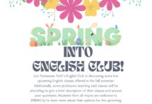 English Club’s March 26 Meeting