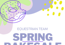Equestrian Team Spring Bake Sale