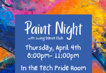 Swing Dance Paint Night- Thursday 4/4