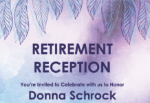 Retirement Reception – Donna Schrock