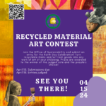Enter into the Recycled Material Art Contest!