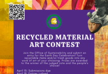 Enter into the Recycled Material Art Contest!
