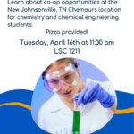 Chemours Co-op Presentation- April 16 at 11