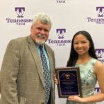 Liezl Laurel receives Kurt Eisen Excellence in Liberal Arts Award