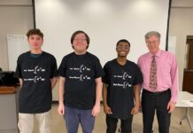 Math Department hosted an Integration Bee