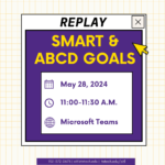 CITL: SMART & ABCD Goals (Replay)