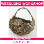 Basketweaving with Foraged Materials at the Appalachian Center for Craft