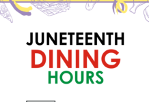 Dining Hours for Juneteenth
