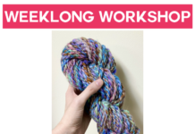 Yarn Spinning Workshop at the Appalachian Center for Craft