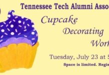 Tennessee Tech Alumni Association Cupcake Decorating Workshop