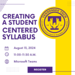 CITL: Creating a Student-Centered Syllabus