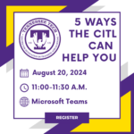 5 Ways the CITL Can Help You